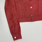 HERMES エルメス / カレライニング リネンデニムジャケット ゴルチエ期 参考定価：520,000程度 SIZE：36