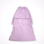 自由区 Class Lounge / レイヤード風 ストライプ シャツ ワンピース 参考定価：45,000+tax SIZE:38