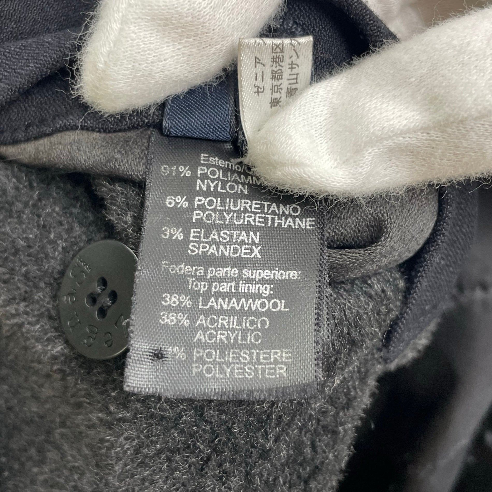 Zegna SPORT ゼニアスポーツ / ダブルブレストミドルジャケット 参考定価：100,000程度 SIZE:S