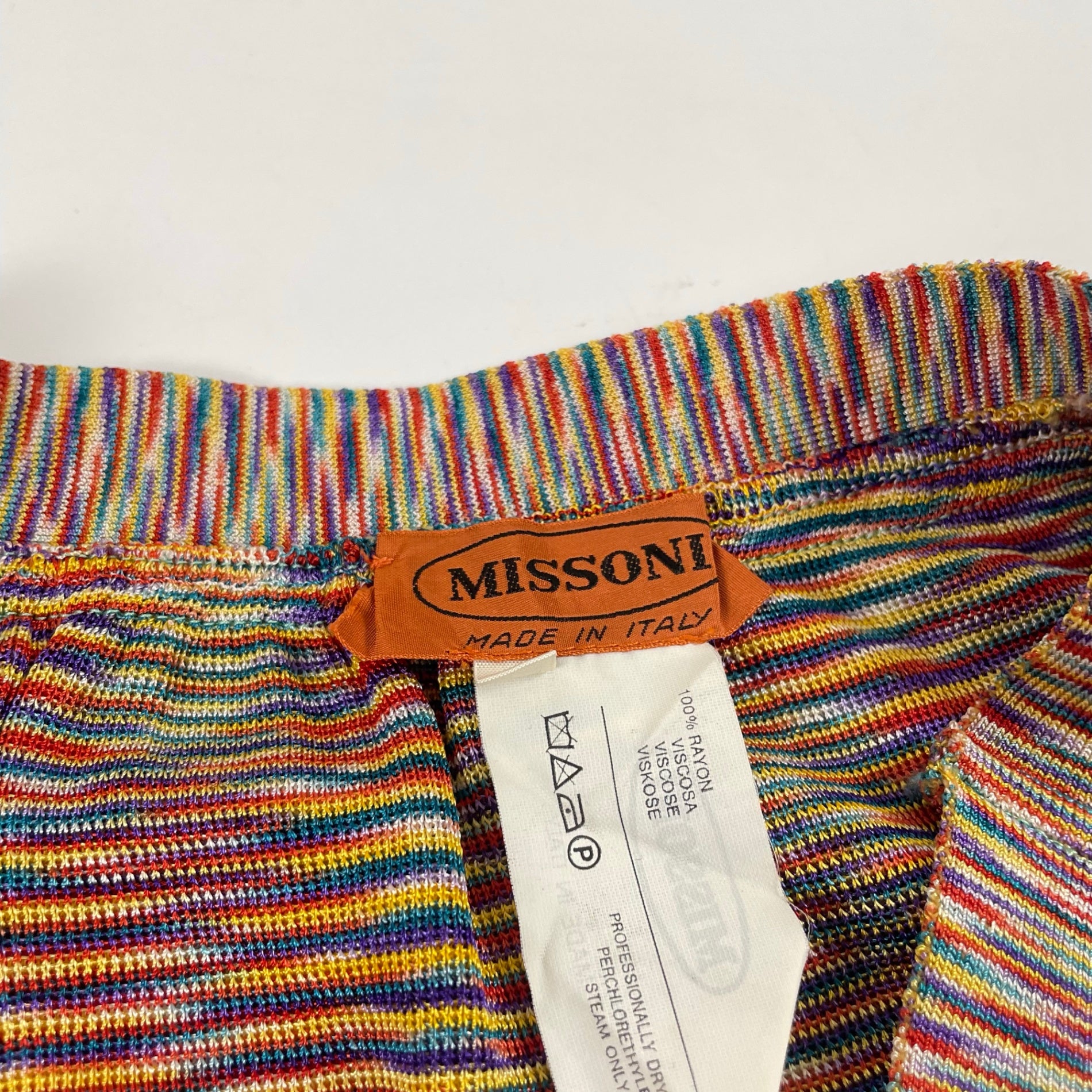 MISSONI / レーヨンサマーニットスカート SIZE:42