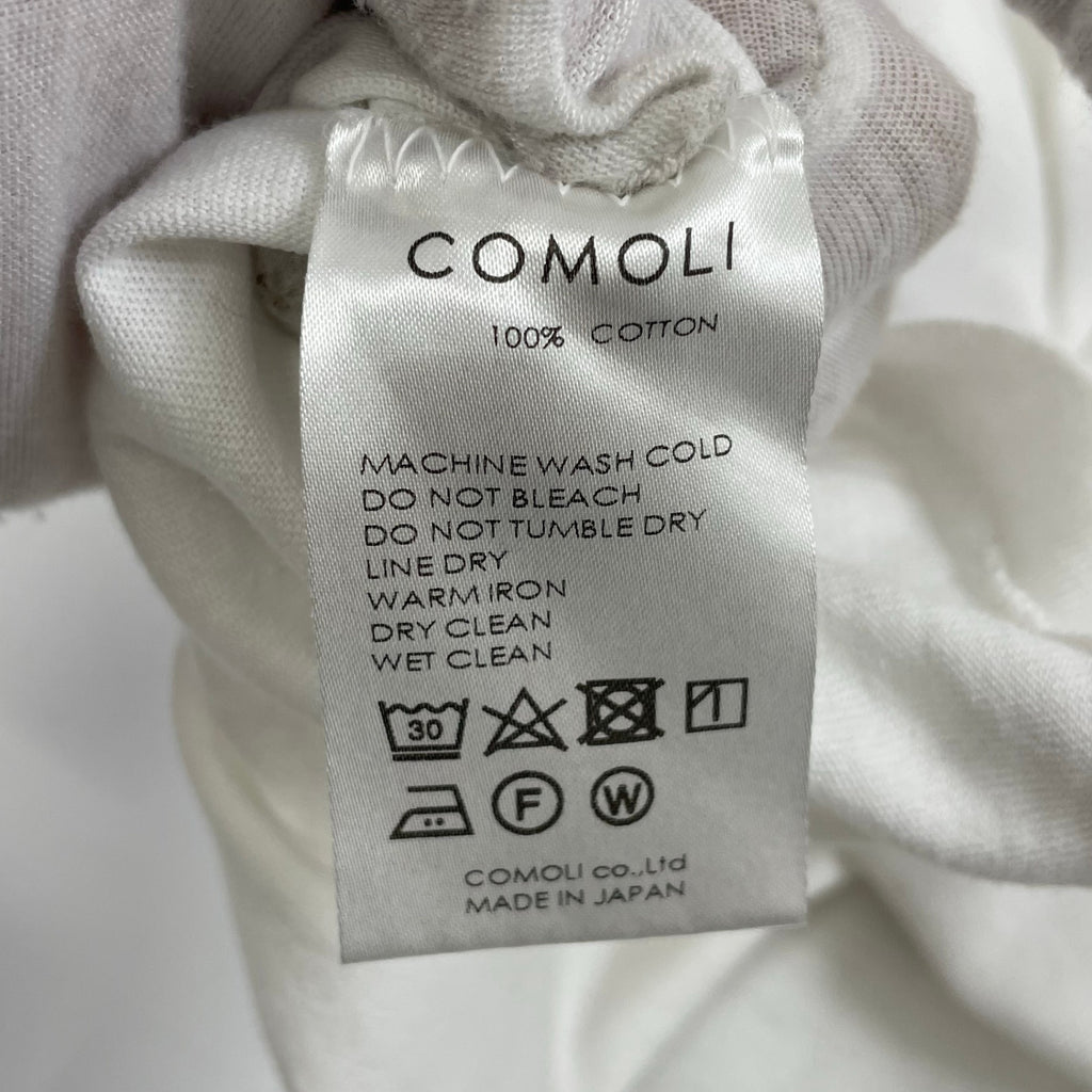 COMOLI / 空紡天竺 半袖クルー SIZE:2