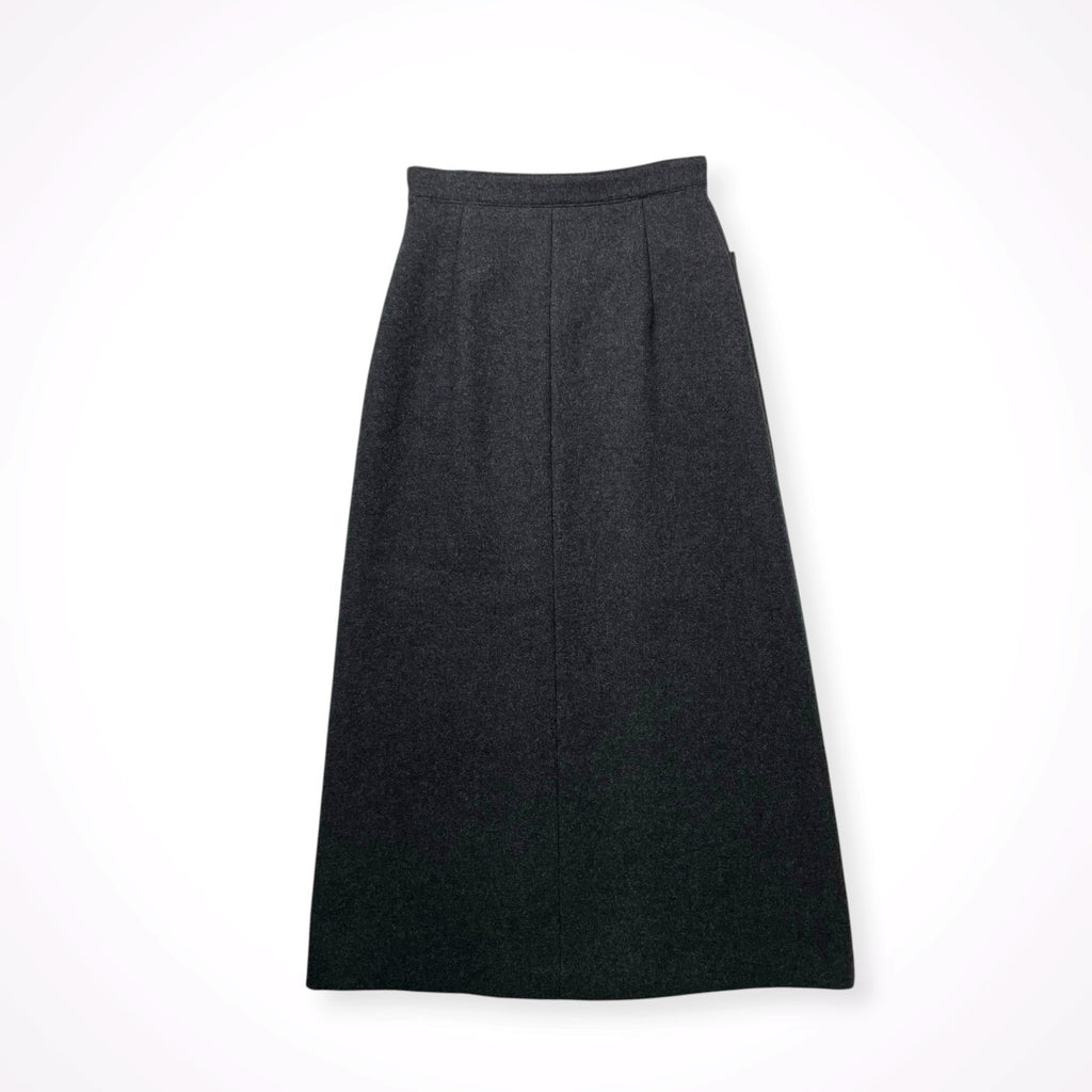 AURALEE / LIGHT MELTON LONG SKIRT 参考定価：48,000+tax SIZE:0