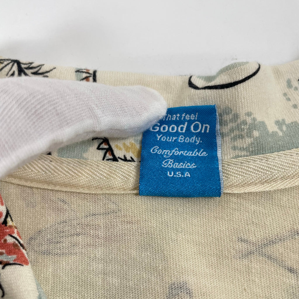 good on / US生地コットンアロハシャツ SIZE:M