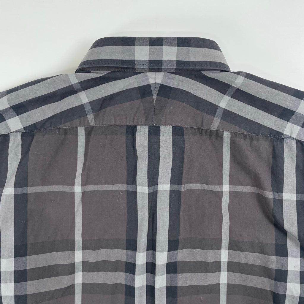BURBERRY LONDON / ボタンダウンチェックシャツ SIZE：40