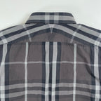 BURBERRY LONDON / ボタンダウンチェックシャツ SIZE：40