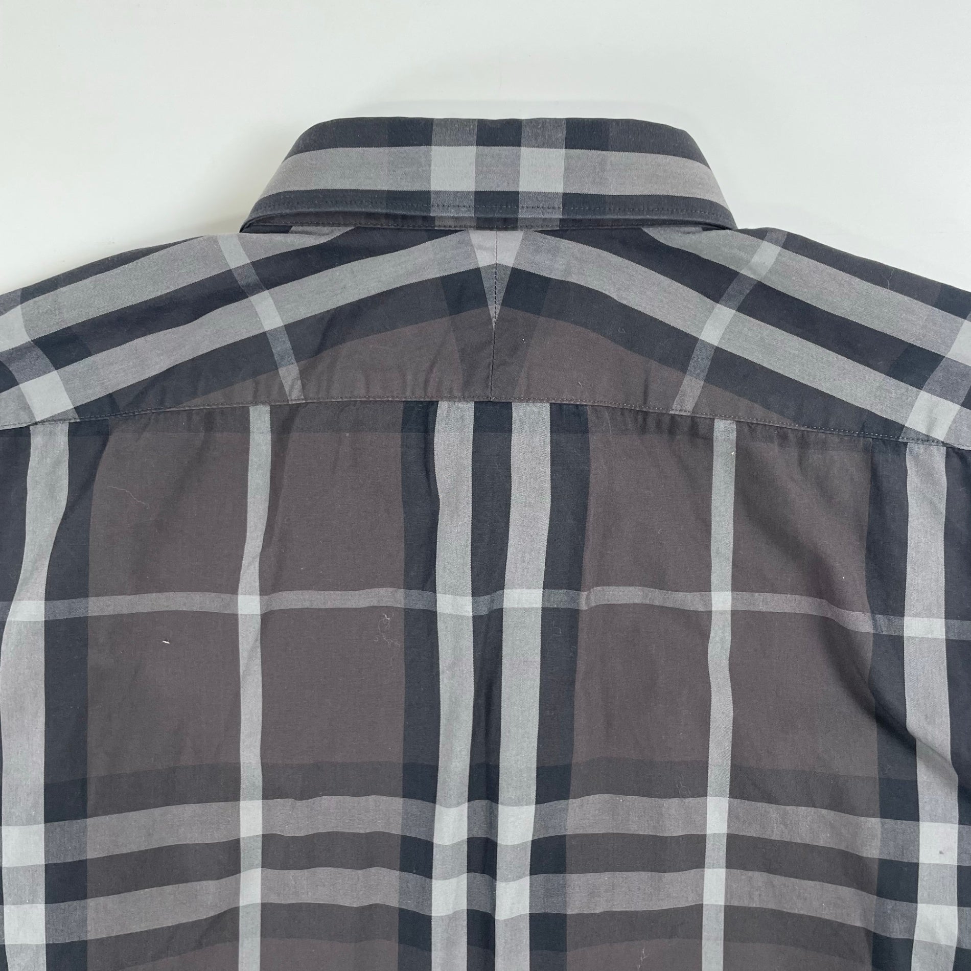 BURBERRY LONDON / ボタンダウンチェックシャツ SIZE：40