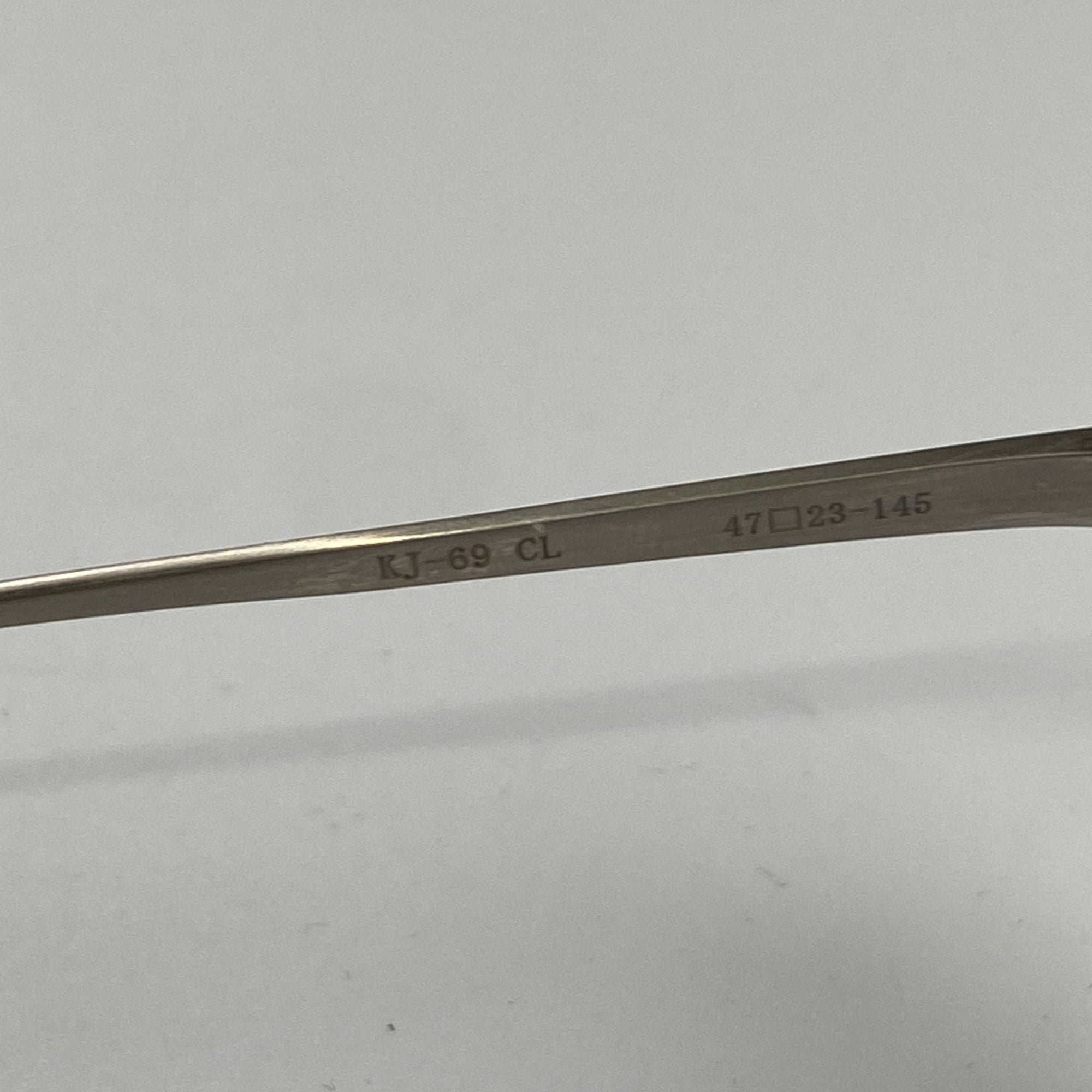 金子眼鏡 ジャパンシリーズ / クリアボストン サングラス 度なしライトブルーレンズ 参考定価：46,000+tax SIZE:47□23-145