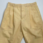 PHINGERIN フィンガリン / 2タックスラックス イエロー 参考定価：25,000程度 SIZE:S