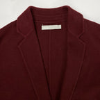 vince. ヴィンス / 1B ライトメルトンコート ワインレッド  参考定価：120,000程度 SIZE:XS