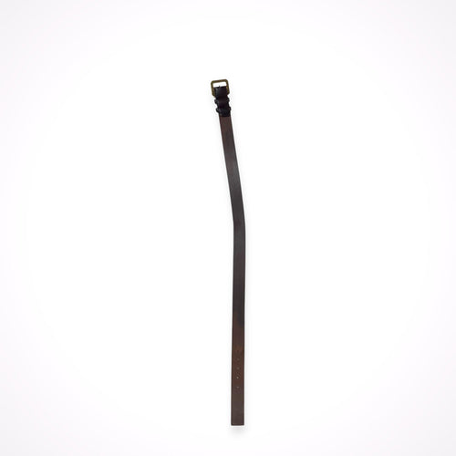 CELINE / ゴールドバックル レザーベルト SIZE:W81-91cm