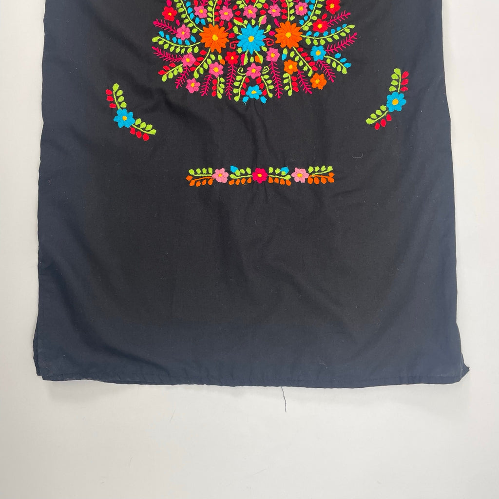 VINTAGE ヴィンテージ / 80s ヴィンテージ刺繍ワンピース 貫頭衣 SIZE：S