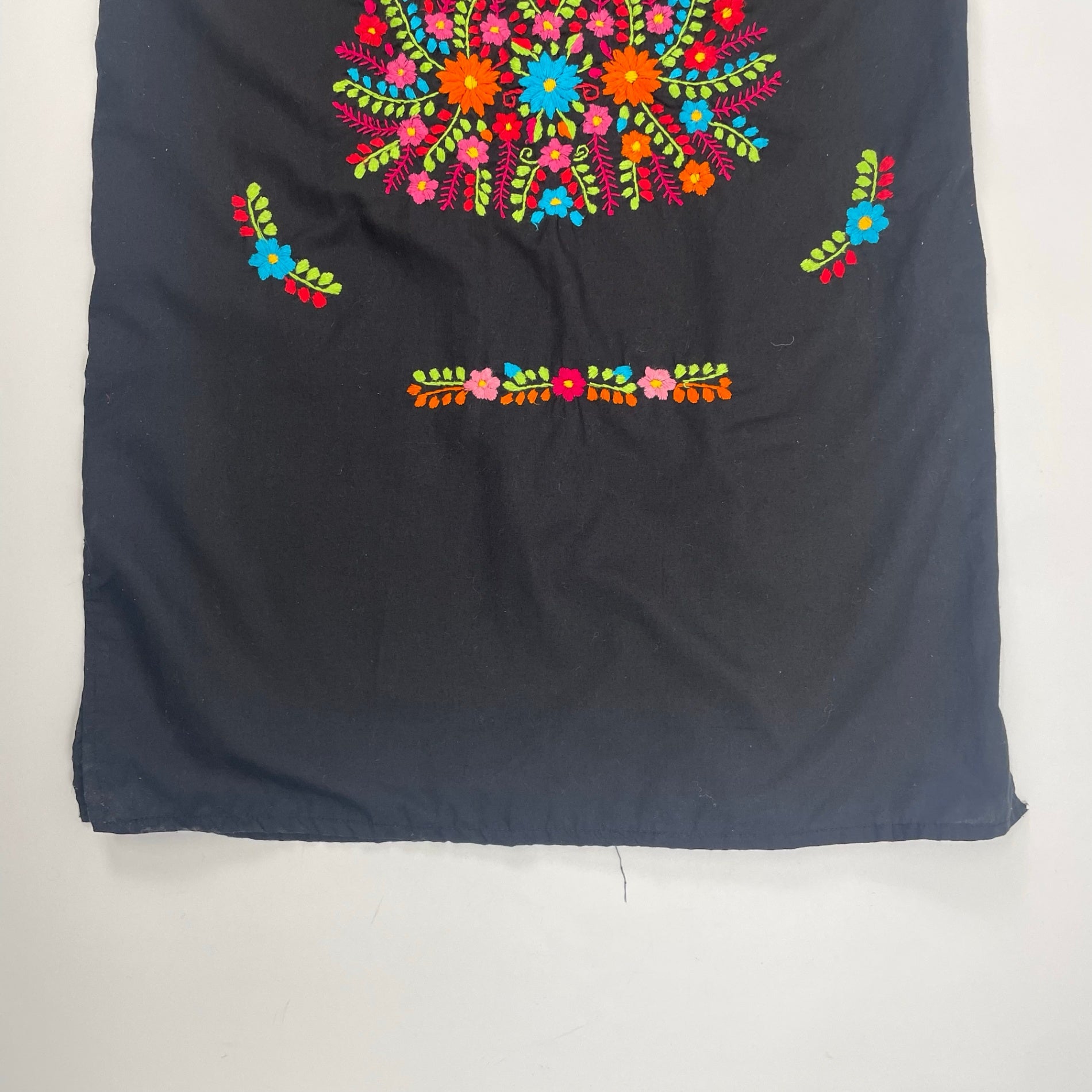 VINTAGE ヴィンテージ / 80s ヴィンテージ刺繍ワンピース 貫頭衣 SIZE：S