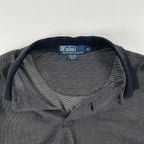 Polo by Ralph lauren / 90s 裾ポニー ピマコットンポロシャツ SIZE：M