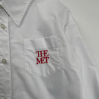 THE MET × LILY BROWN メトロポリタン美術館 リリーブラウン / コラボクロップドシャツ 極美品 参考定価：13,600+tax SIZE:FREE