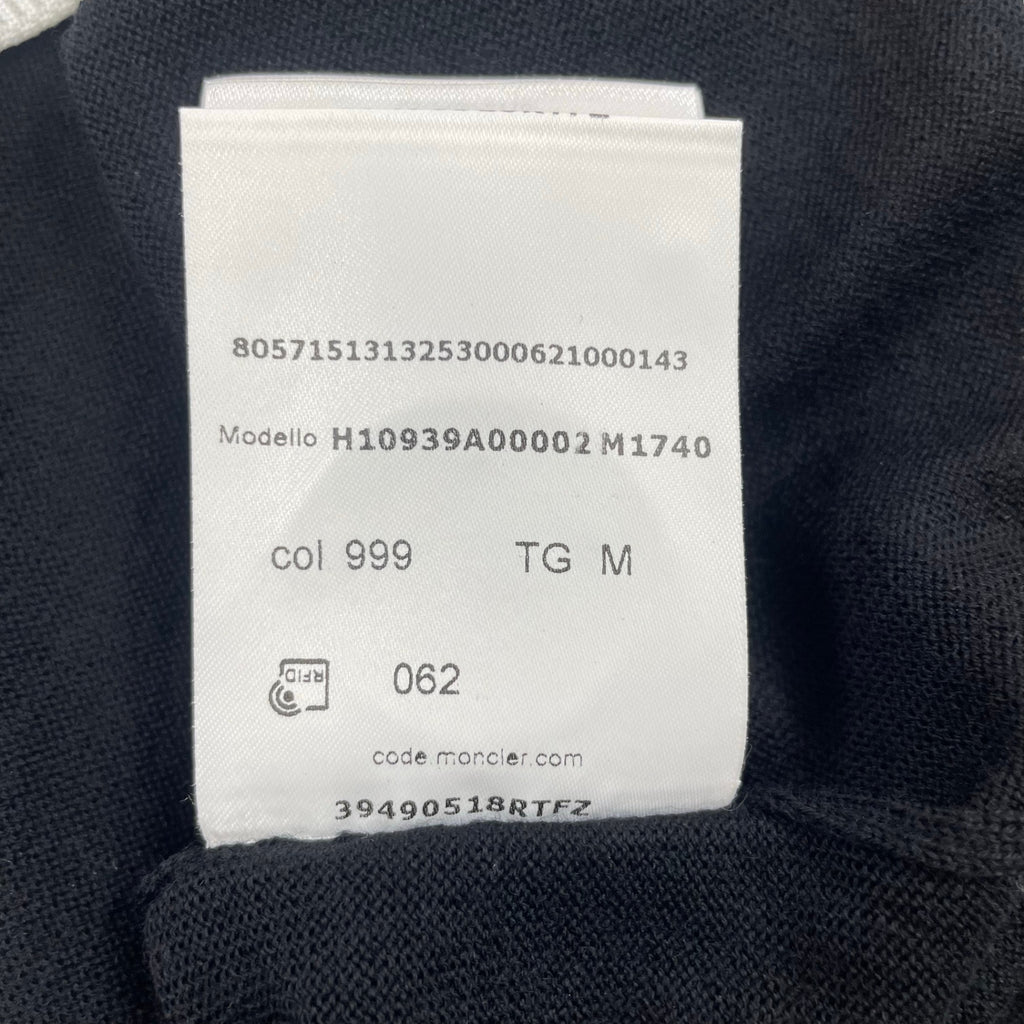 MONCLER モンクレール / POLO TRICOT ニットポロシャツ 参考定価：80,000程度 SIZE：M
