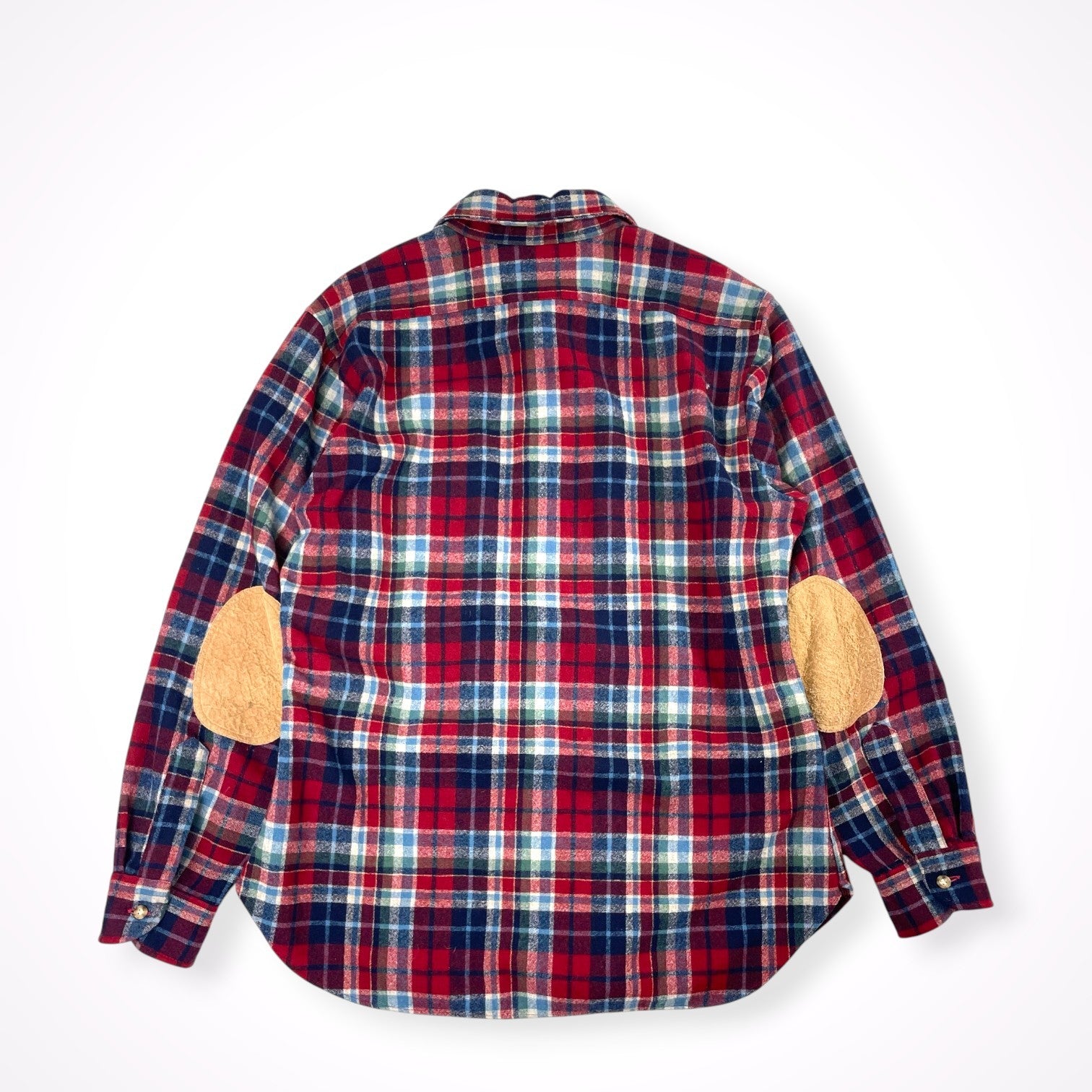 LOBO by Pendleton / 70sエルボーパッチネルシャツ USA製 SIZE:L