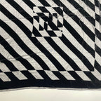 FENDI フェンディ / ヴィンテージシルクMIXシアースカーフ SIZE:95cm×95cm