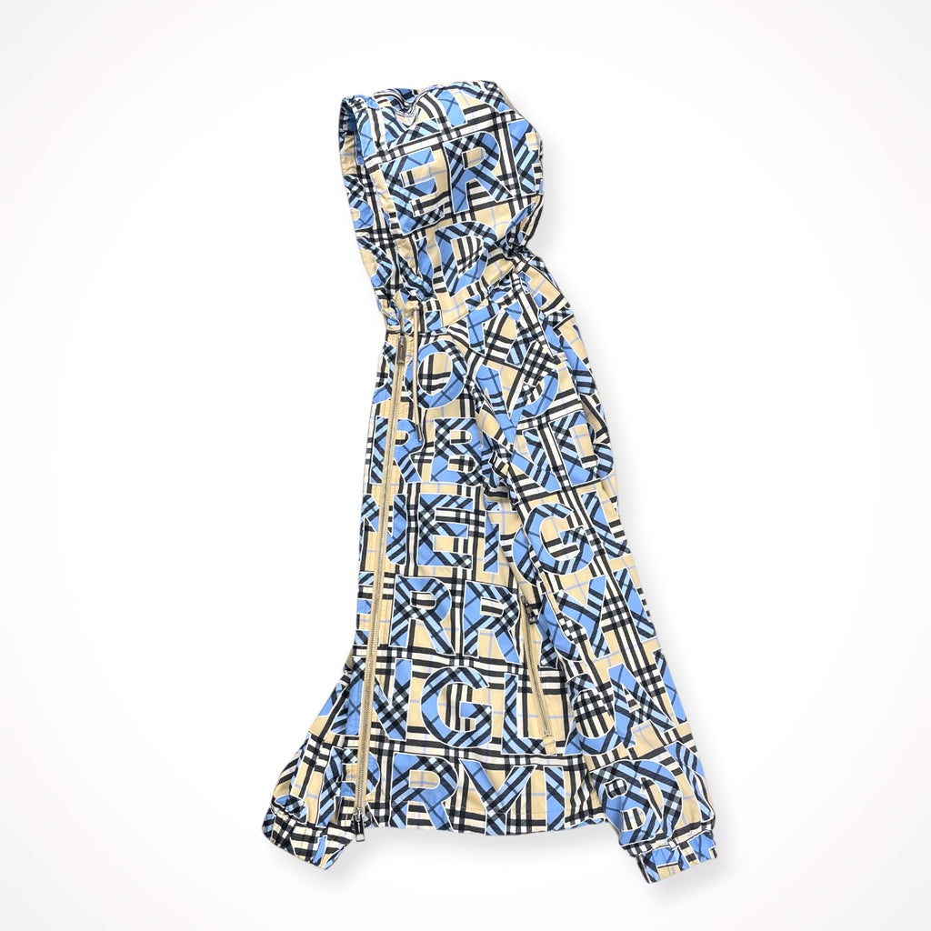 BURBERRY / ロゴ ナイロンジップアップパーカー 参考定価：170,000程度 SIZE:S