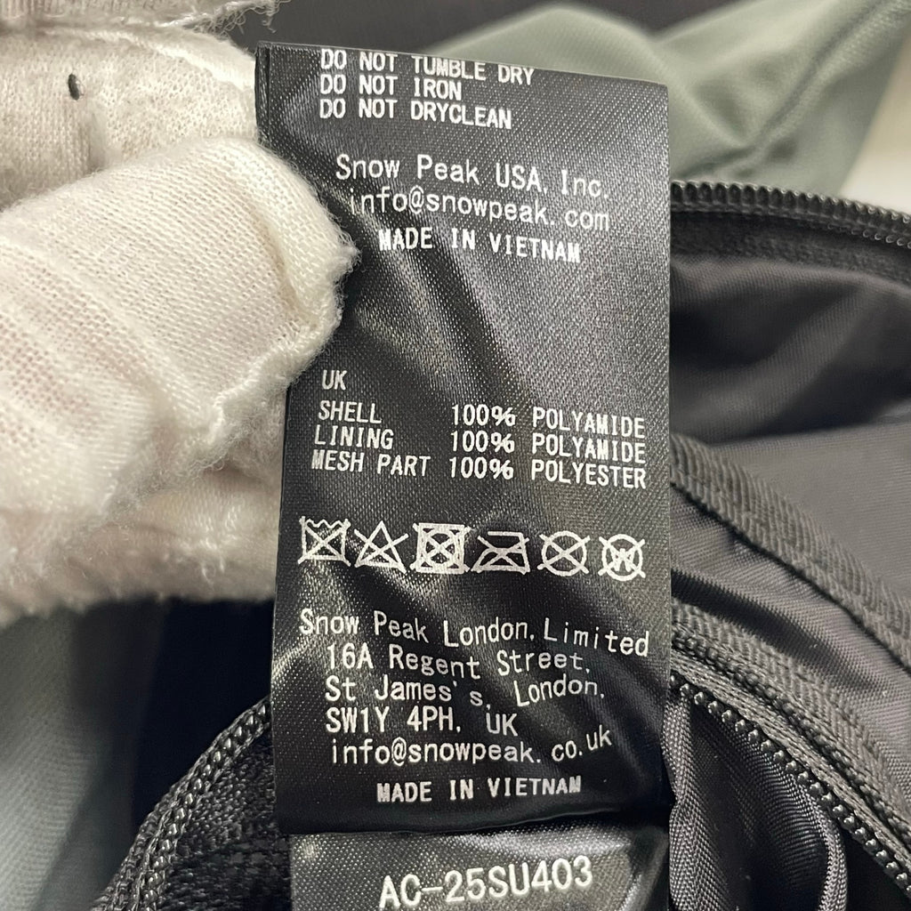 snow peak / Everyday Use Middle Shoulder Bag 参考定価：10,800+tax