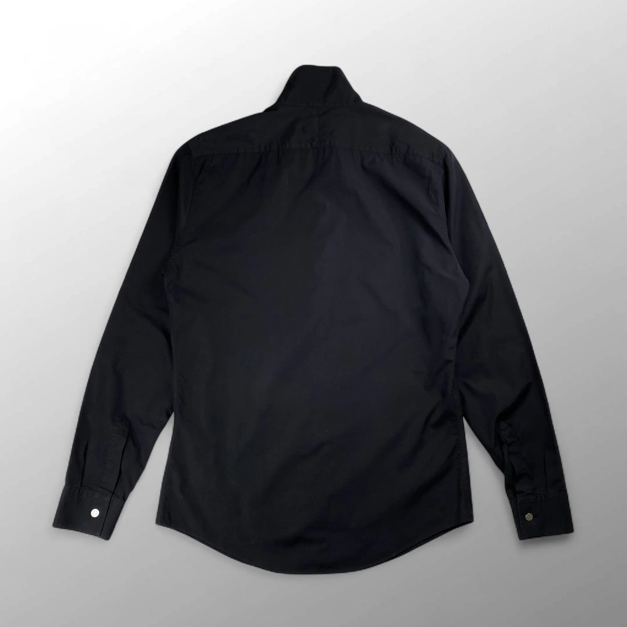 HERMES エルメス / スタンドカラー シャツ セリエボタン 変形デザイン SIZE：39（M程度）