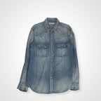Ron herman ロンハーマン / ヴィンテージ加工 スナップボタンデニムシャツ 参考定価：40,000程度 SIZE:XL