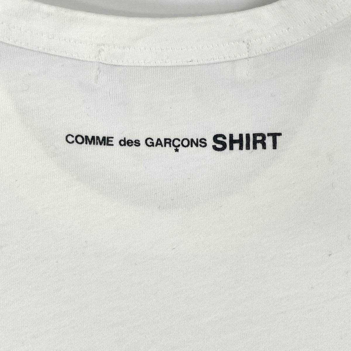 COMME des GARCONS SHIRT / バックロゴTEE Tシャツ 参考定価：20,000程度 SIZE:M