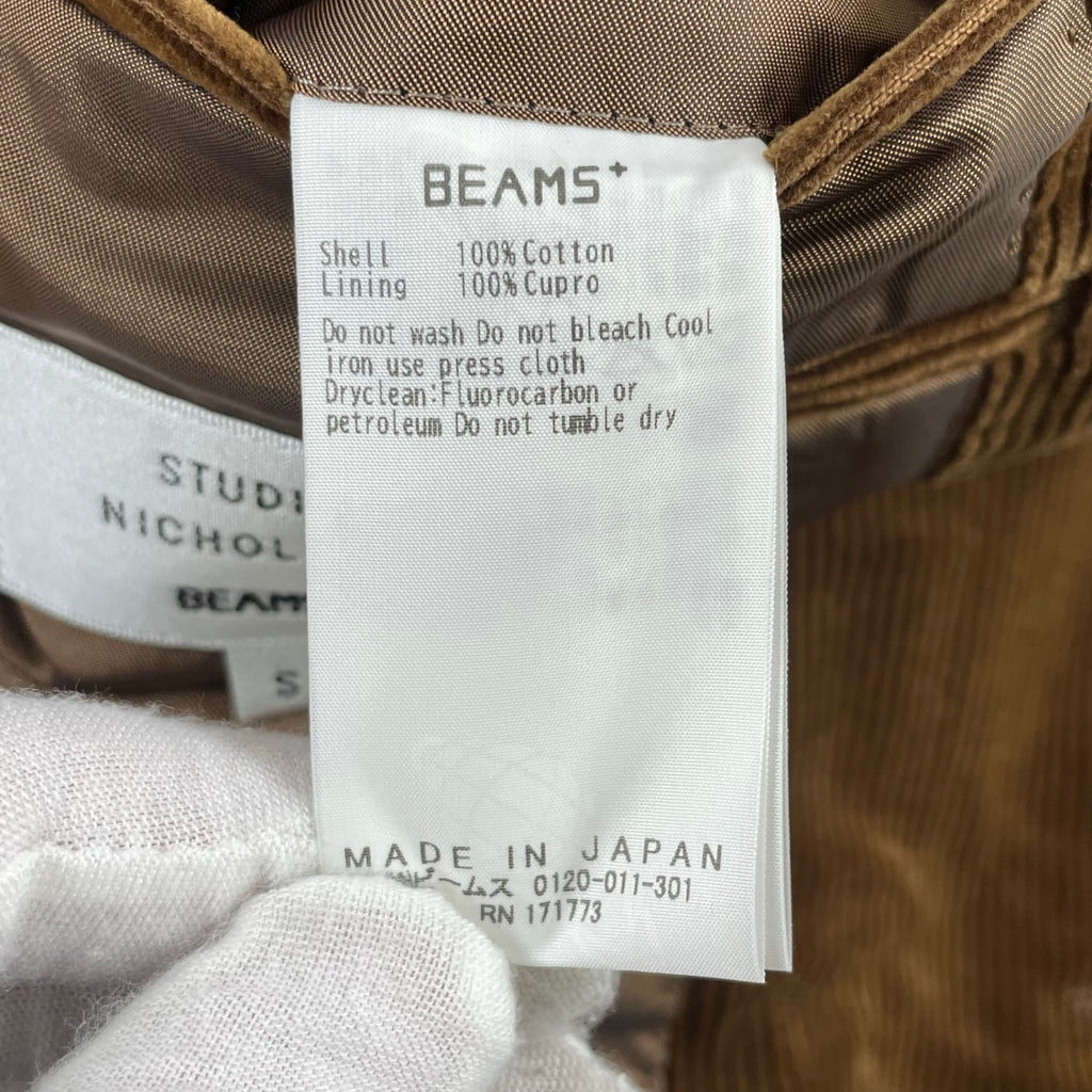 BEAMS PLUS × STUDIO NICHOLSON / PAUL SPORTS COAT ガーメントケース付 参考定価：100,000+tax SIZE:S