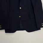 J.PRESS × NIKKE ジェイプレス 日本毛織 / Winter Cuba Beach 段返りブレザー 参考定価：60,000程度 SIZE：L