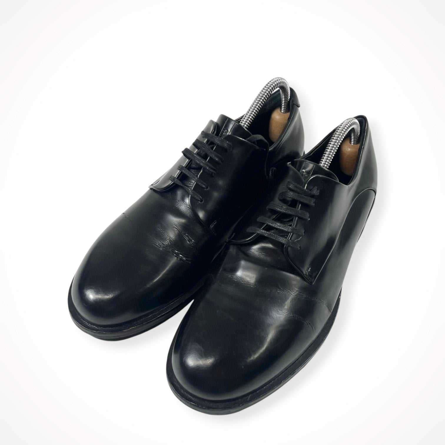 ARMANI COLLEZIONI / プレーントゥシューズ 参考定価：70,000程度 SIZE:25.5cm
