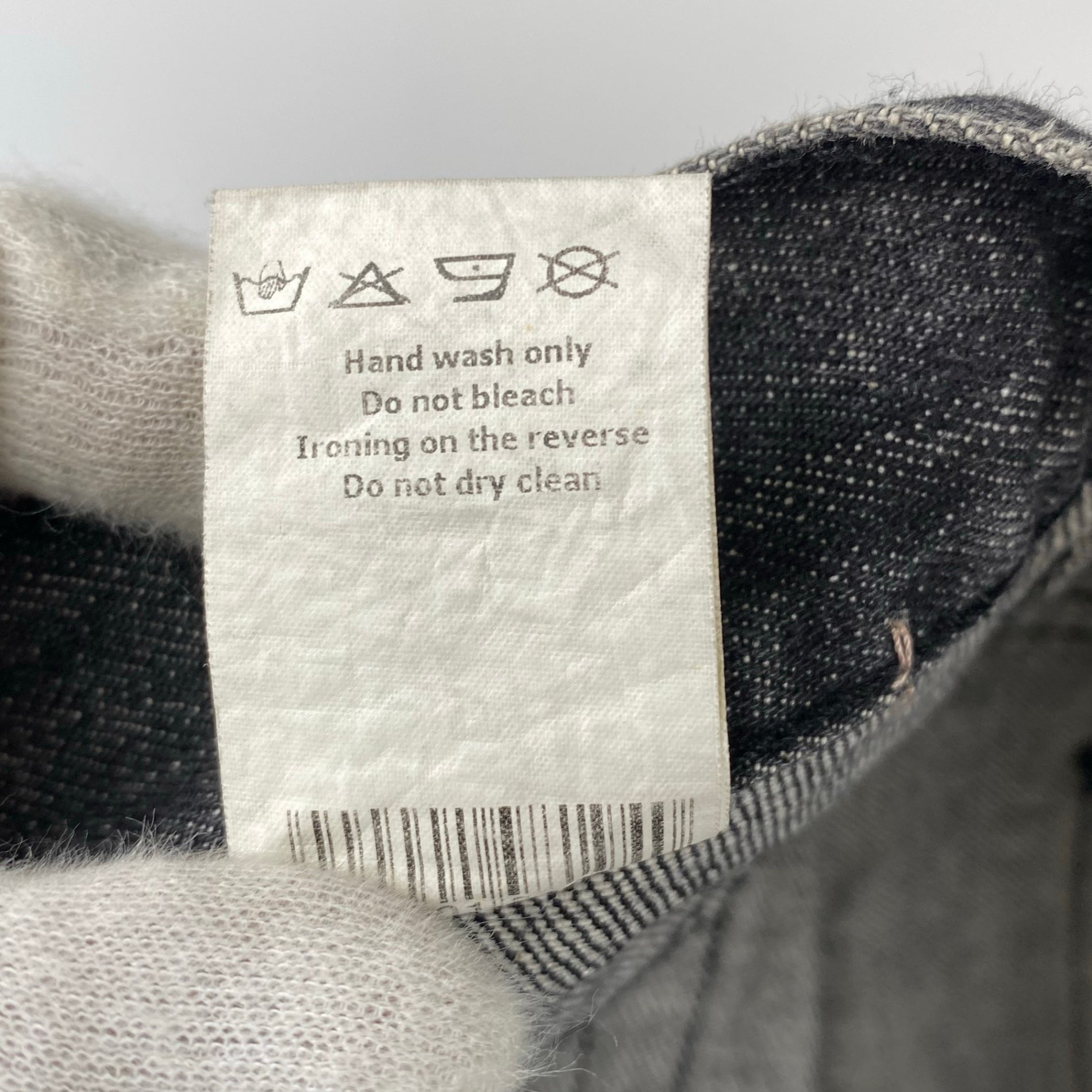 ARCHIVE John Galliano ジョン ガリアーノ / 馬蹄ペイント デニムパンツ スウェードロゴ SIZE:44（W80cm）