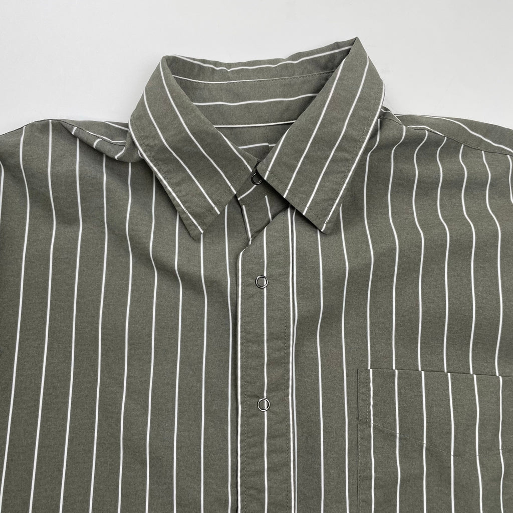 BURLAP OUTFITTER バーラップアウトフィッター / L/S B.B SHIRT PRINTED シャツ SUPPLEX 参考定価：17,000+tax SIZE:M