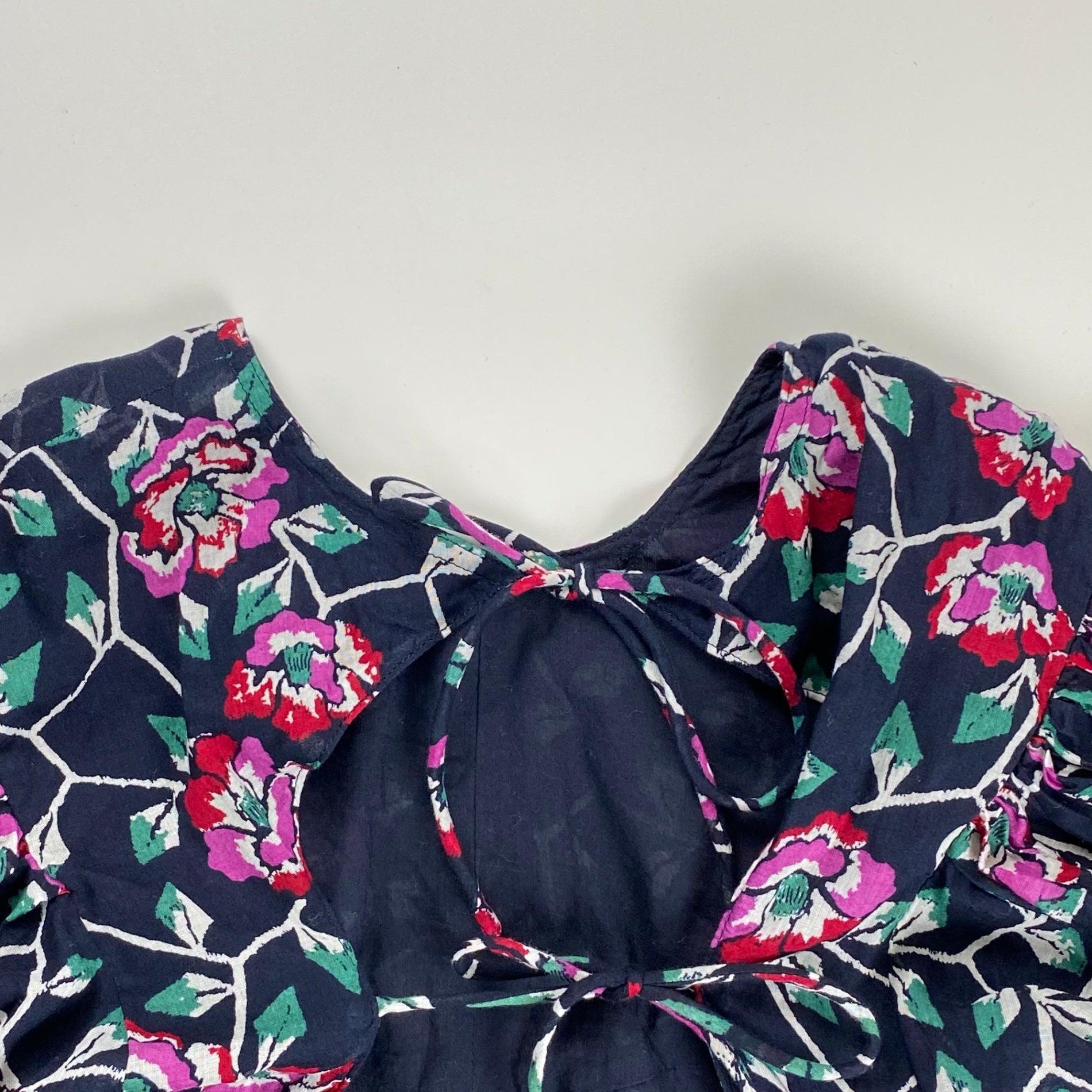 ISABEL MARANT ETOILE イザベルマラン エトワール / 花柄 クロップド丈 ブラウス SILVA SIZE：36