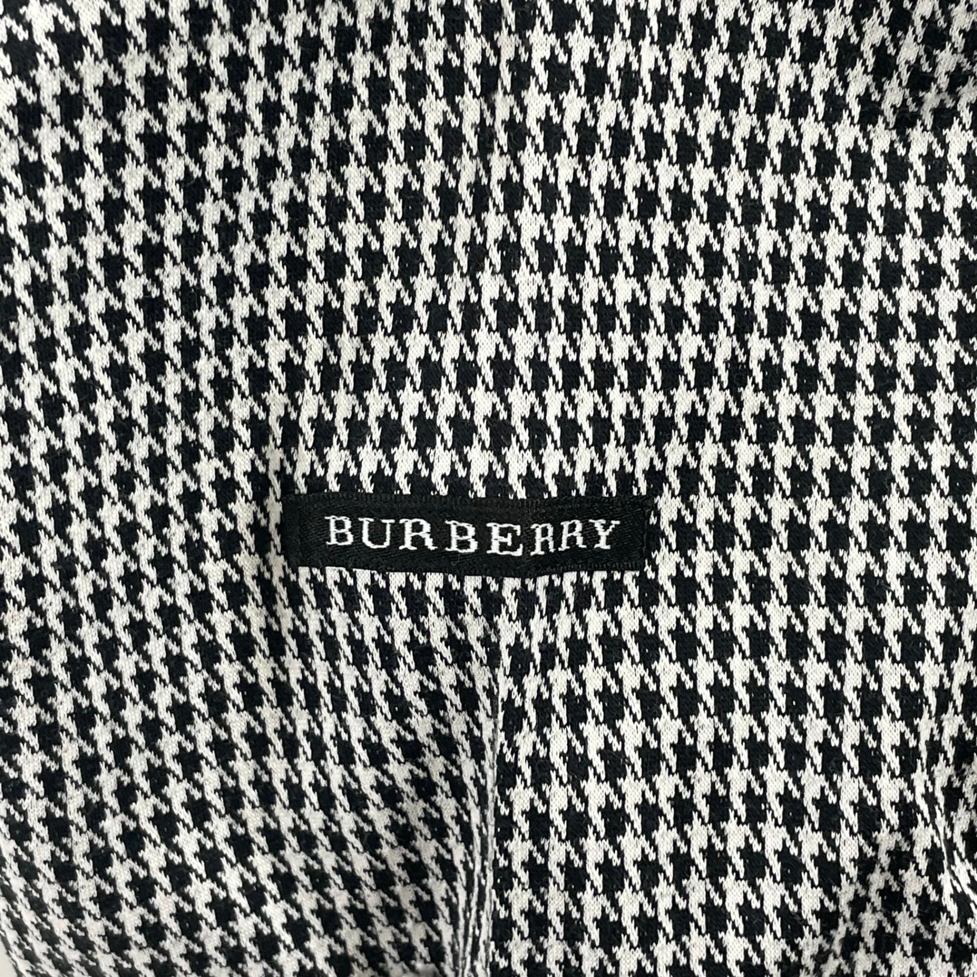 BURBERRY GOLF / ハウンドトゥース柄ポロシャツ SIZE:M