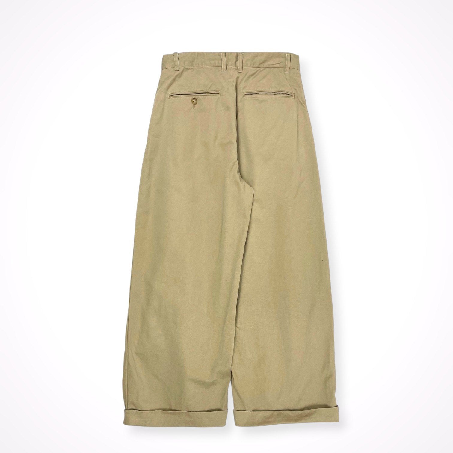 BEAMS PLUS × STUDIO NICHOLSON / ALVY DOUBLE PLEAT PANT タグ付 参考