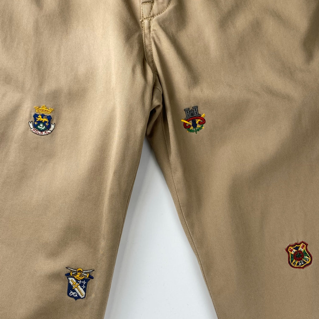 POLO RALPH LAUREN ポロラルフローレン / エンブレム刺繍 5ポケット チノ ポニー刺繍 SIZE:W29 L32