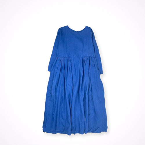 POOL by IDEE / ブルーリネンワンピース 参考定価：12,000+tax