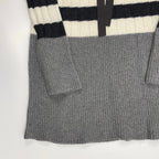 SEMI COUTURE セミクチュール / ボーダーニットワンピース 参考定価：50,000程度 SIZE:S