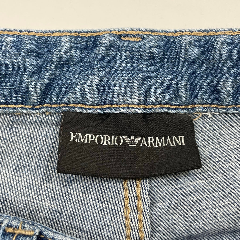 EMPORIO ARMANI エンポリオ アルマーニ / ダメージ加工デニムパンツ 参考定価：42,000程度 SIZE:W29 L32