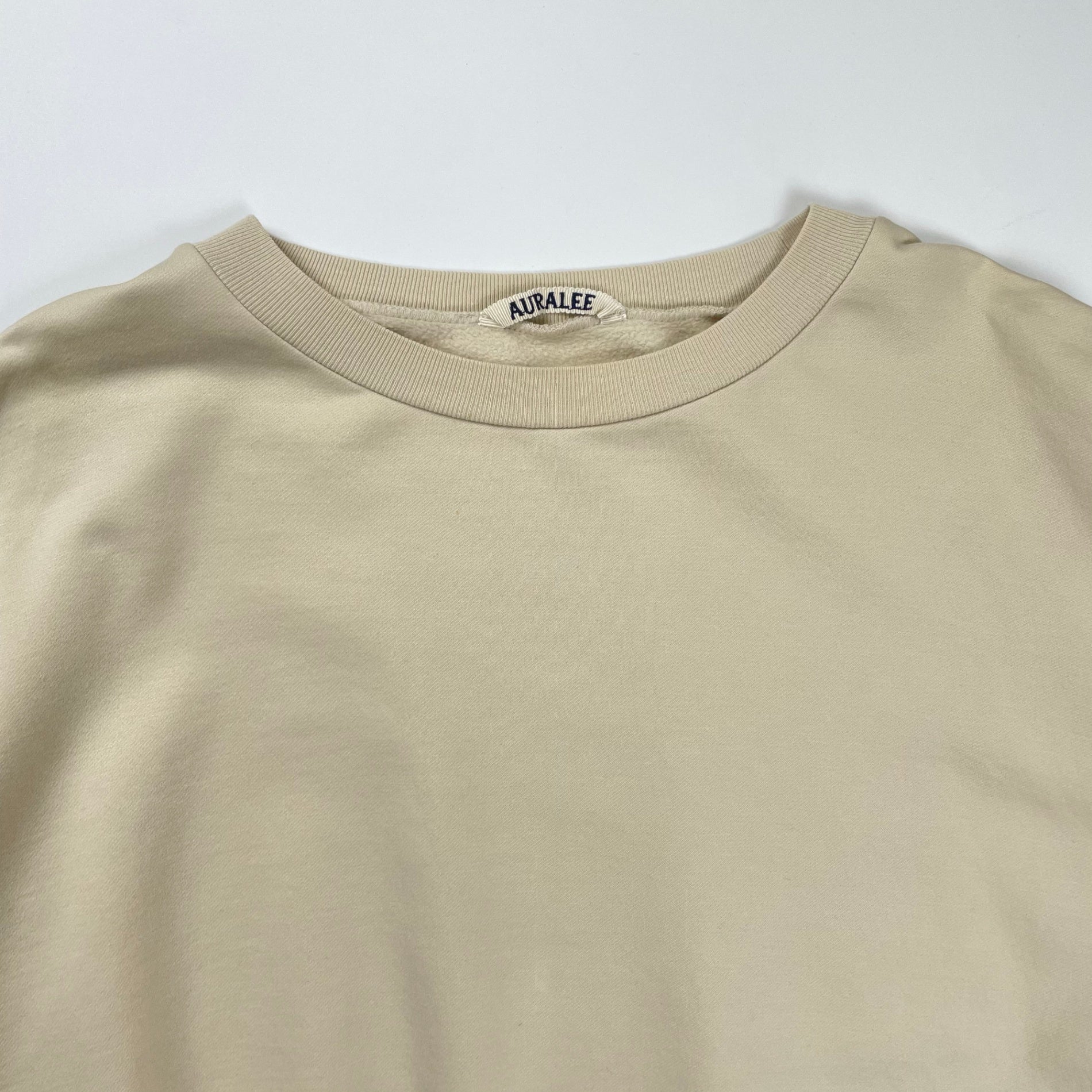 AURALEE オーラリー / LUSTER PLAITING L/S TEE 参考定価：13,000+tax SIZE:3