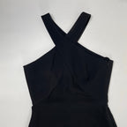GIORGIO ARMANI / シルククロスホルターネックドレス 参考定価：600,000程度 BORGO21製