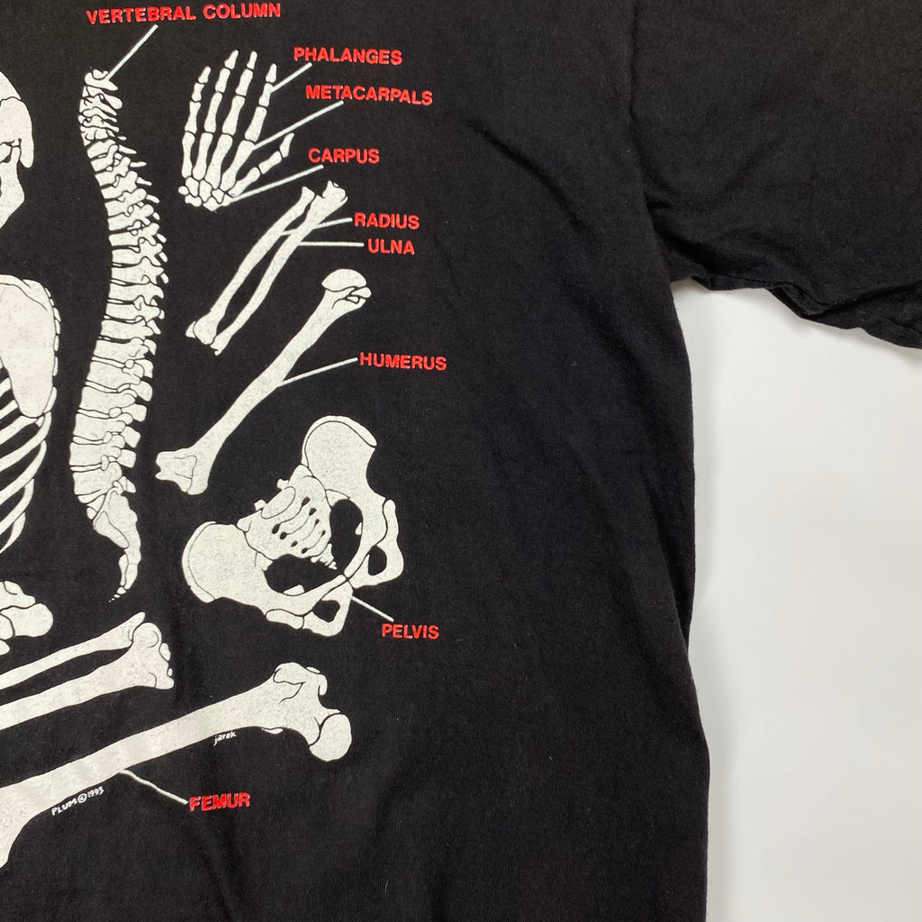 90s VINTAGE ONEITA オニータ / スカル ボーン ヴィンテージ Tシャツ SIZE:L