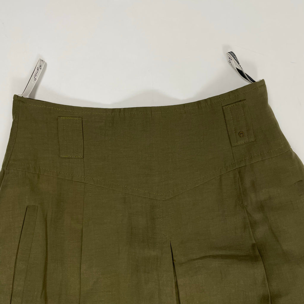 VINTAGE / ヴィンテージシルクリネンスカート 参考定価：50,000程度 SIZE:40