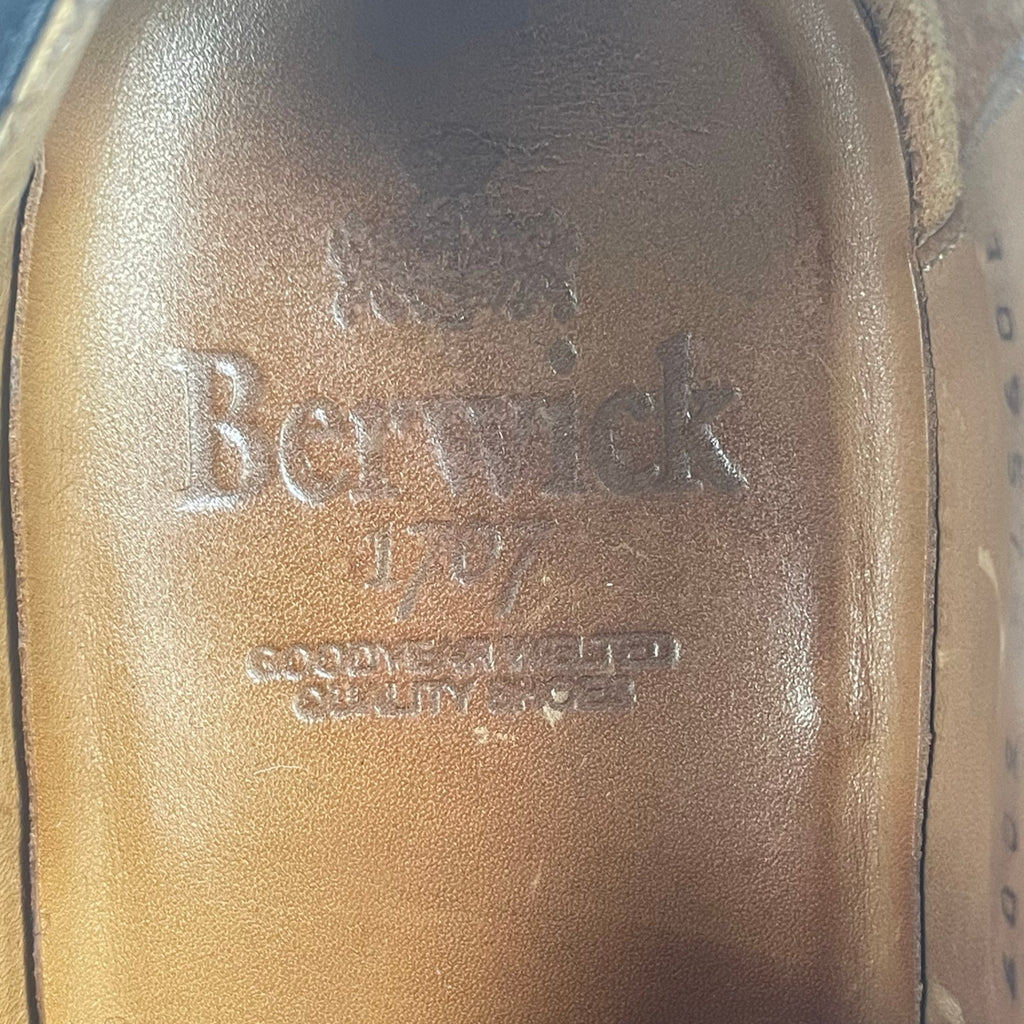 Berwick / 3009REVIBK スウェードシューズ 参考定価：34,000+tax SIZE:7