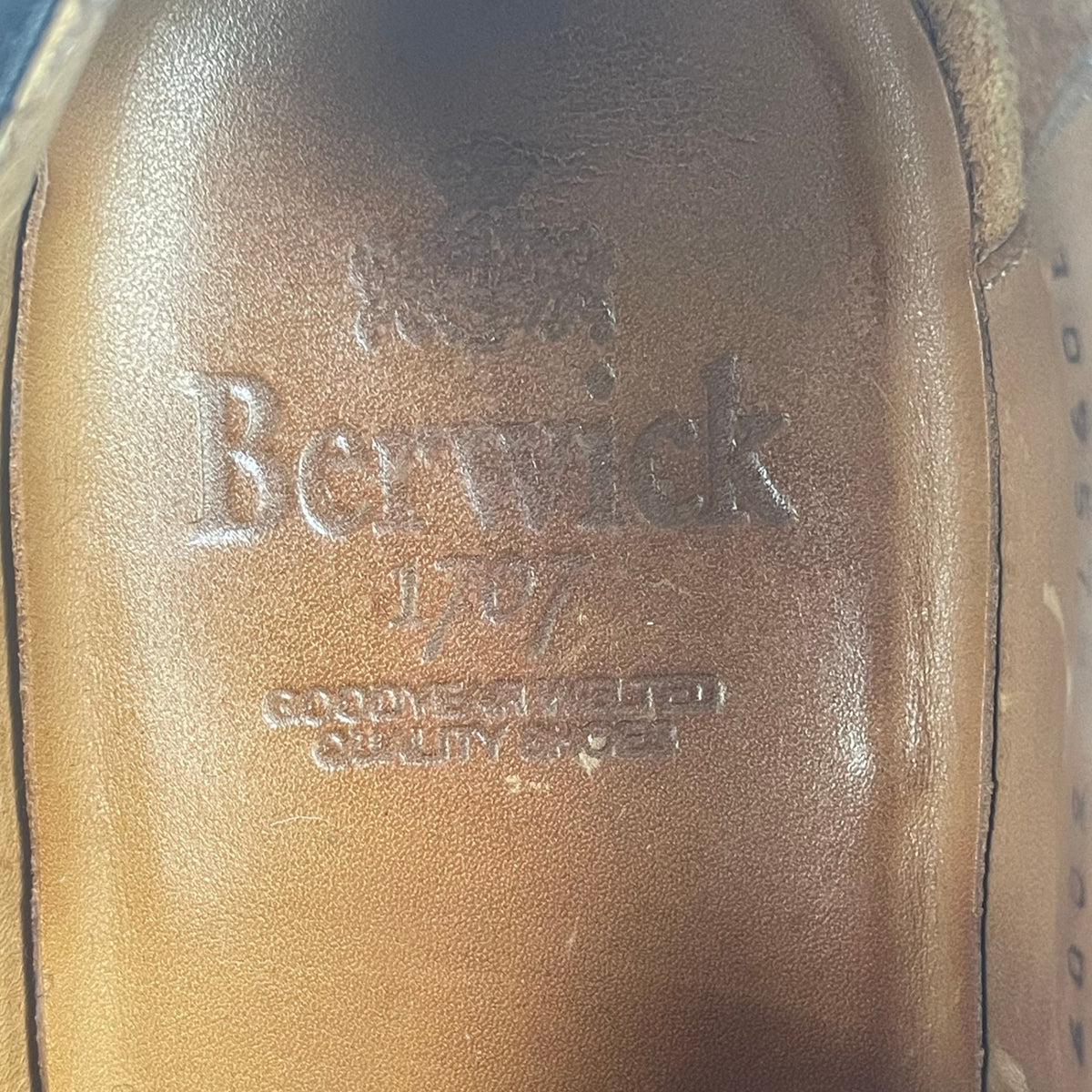 Berwick / 3009REVIBK スウェードシューズ 参考定価：34,000+tax SIZE:7