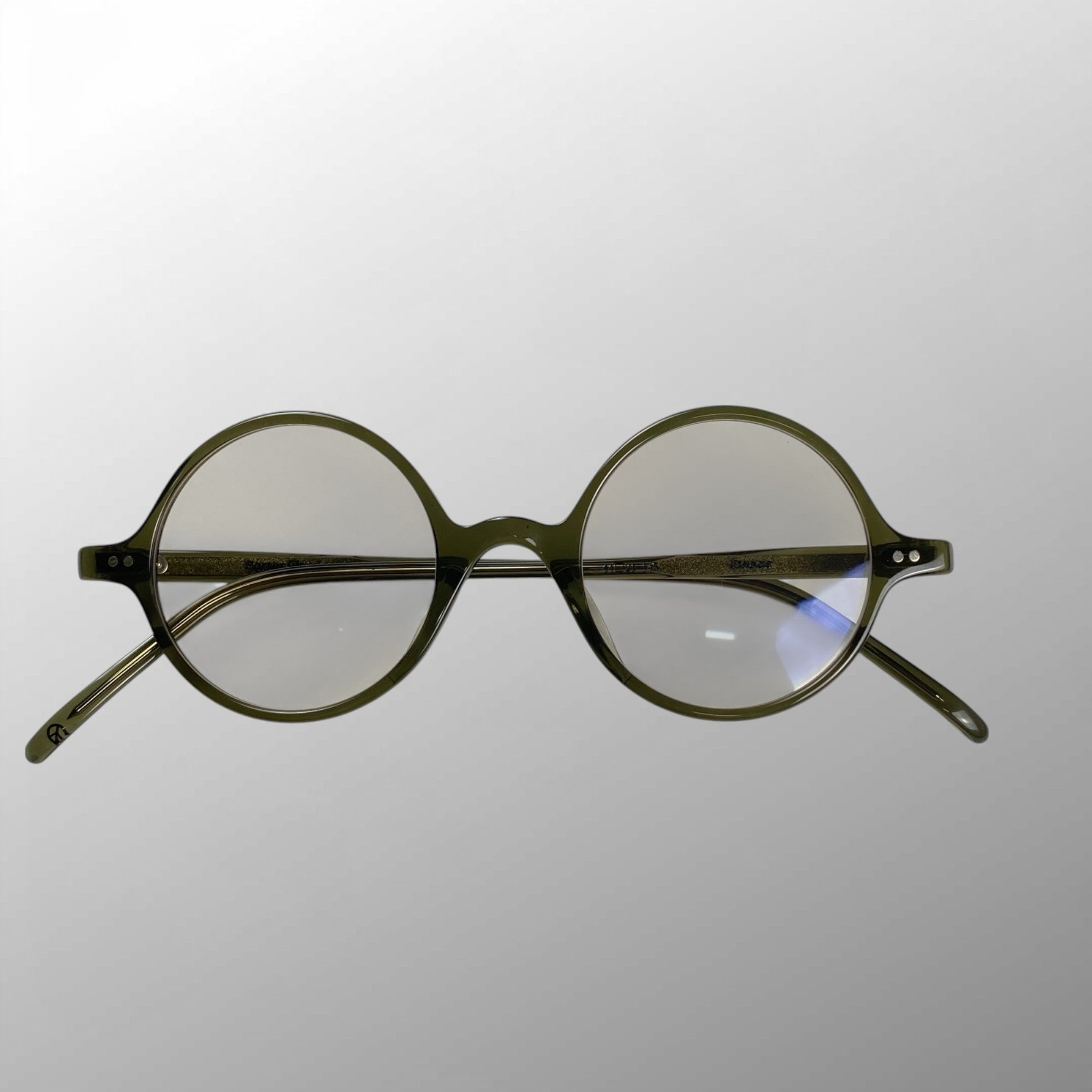 【極美品】 Porter Classic ポータークラシック × 金子眼鏡 / PEACE COLLECTION コラボ サングラス OLIVE 参考定価：46,000+tax