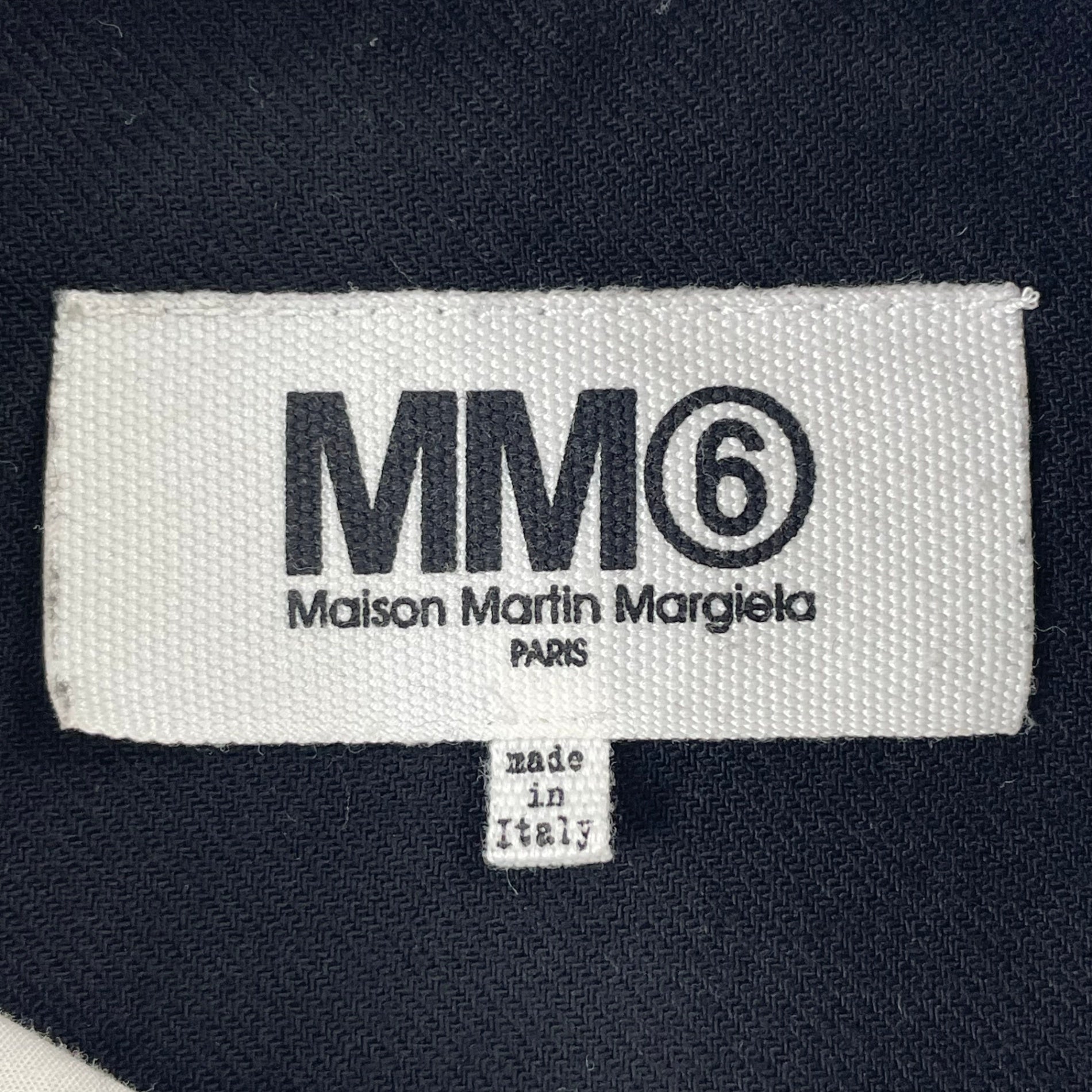 MM6 / レイヤードバックシャツ 参考定価：58,000程度 SIZE:36