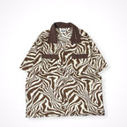 9090 × Mio / コラボ zebra shirt SIZE:L