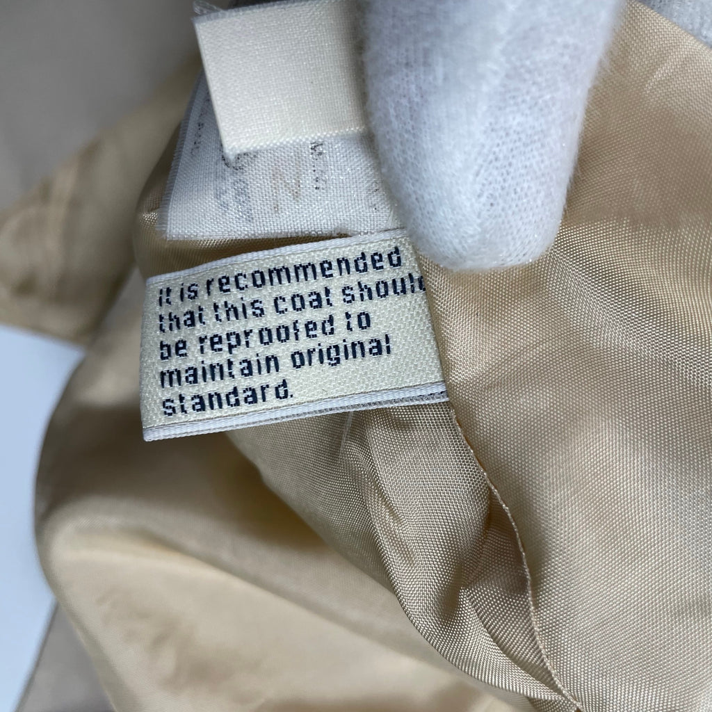 Aquascutum アクアスキュータム / ピーチスキンステンカラーコート 英国製 SIZE：M程度