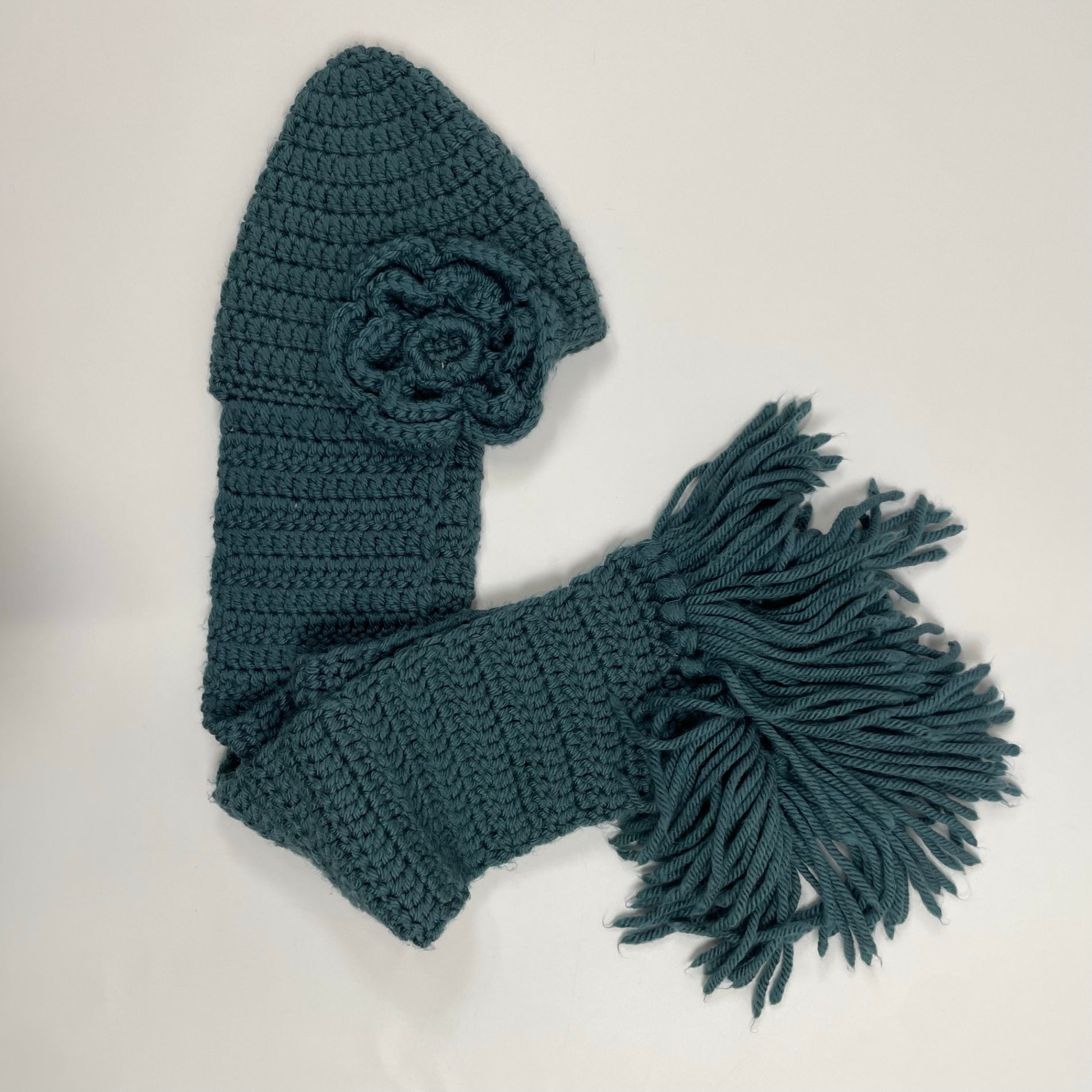 DOMAKAYA ドマカヤ / ロングイヤーハンドニット帽 イギリス製