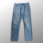 BRUNELLO CUCINELLI ブルネロ クチネリ / エンブレム刺繍 デニムパンツ LEISURE FIT  MADE IN ITALY 参考定価：130,000程度 SIZE:48(M程度)